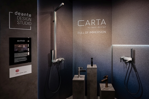 Deante Design Studio wzmacnia wsp&oacute;łpracę z architektami. Premiera Carta na Cersaie 2026